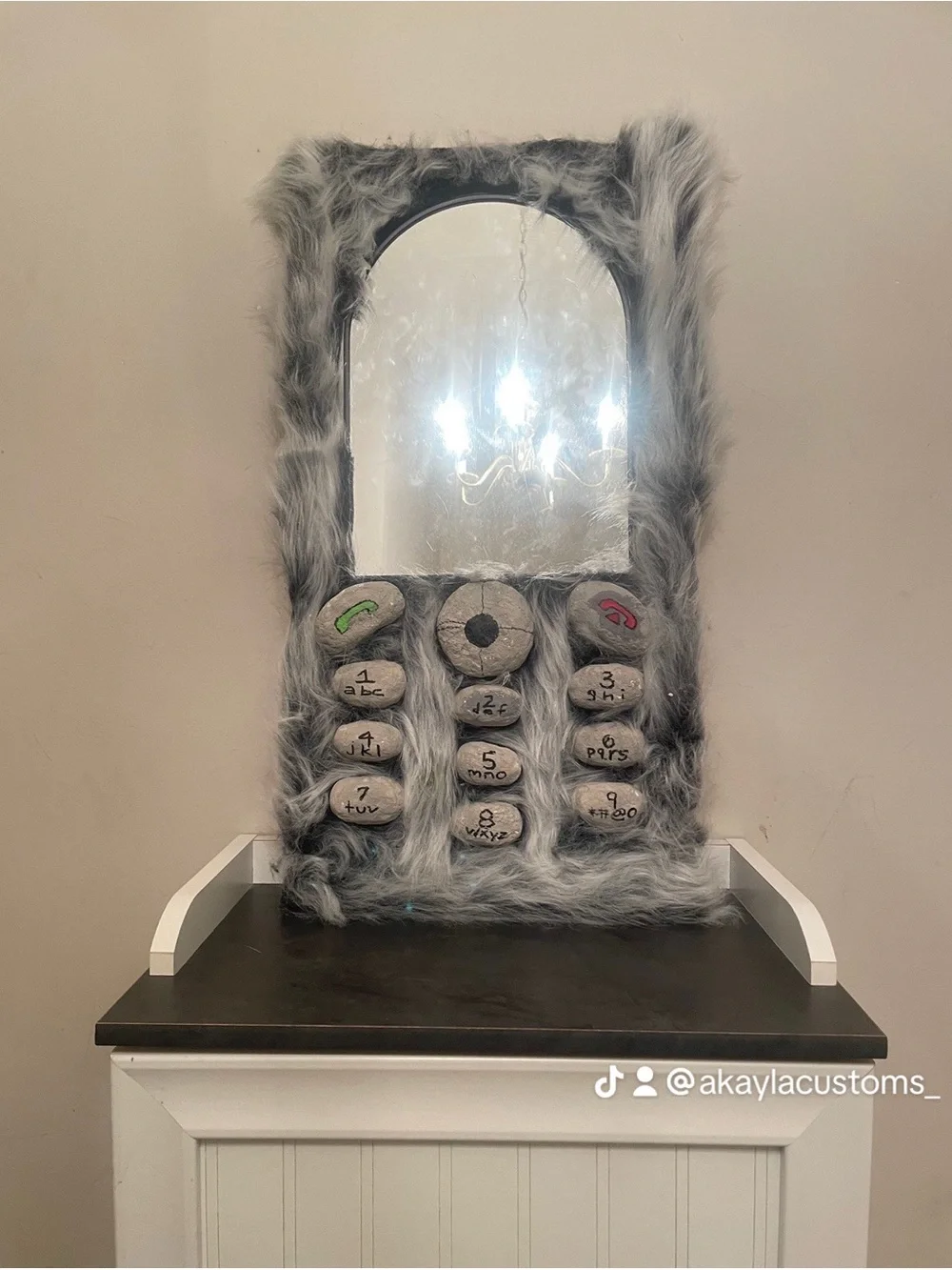 Furry Cellphone Mirror